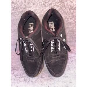 British Knights BK Mens Black Lace Up Sneakers Skate Shoes 10 BMNETD-063‎
